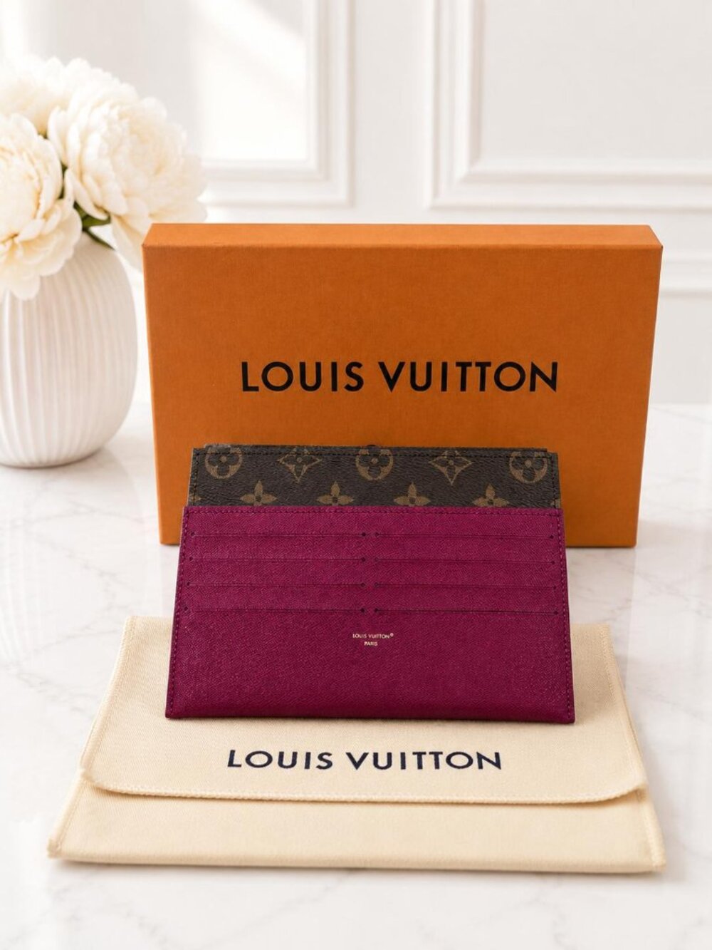 Brand new Louis Vuitton Felicie Insert Wallet Card Holder